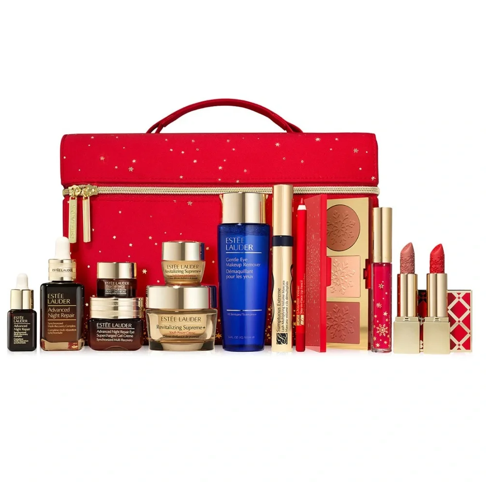 ESTEE LAUDER 13p Ultimate Beauty Box Face Cheek Set $570 Value